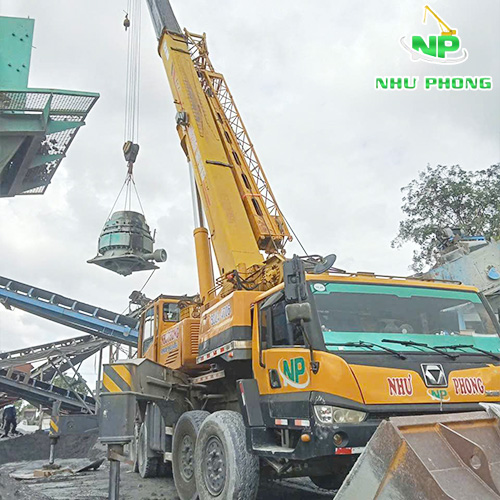 Nhận cẩu, vận chuyển và lắp đặt máy nghiền đá cho các mỏ khu vực miền nam